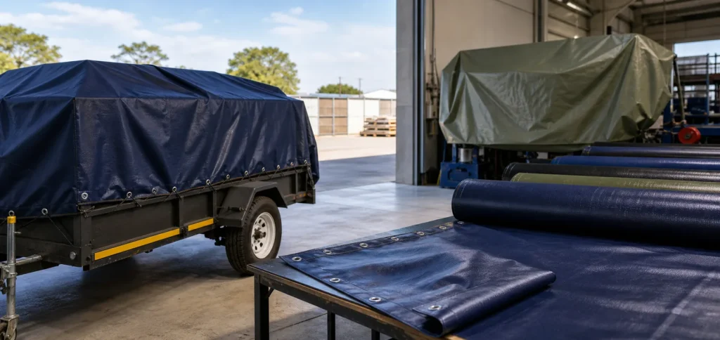 Tarpaulins & Industrial Covers fabric applications